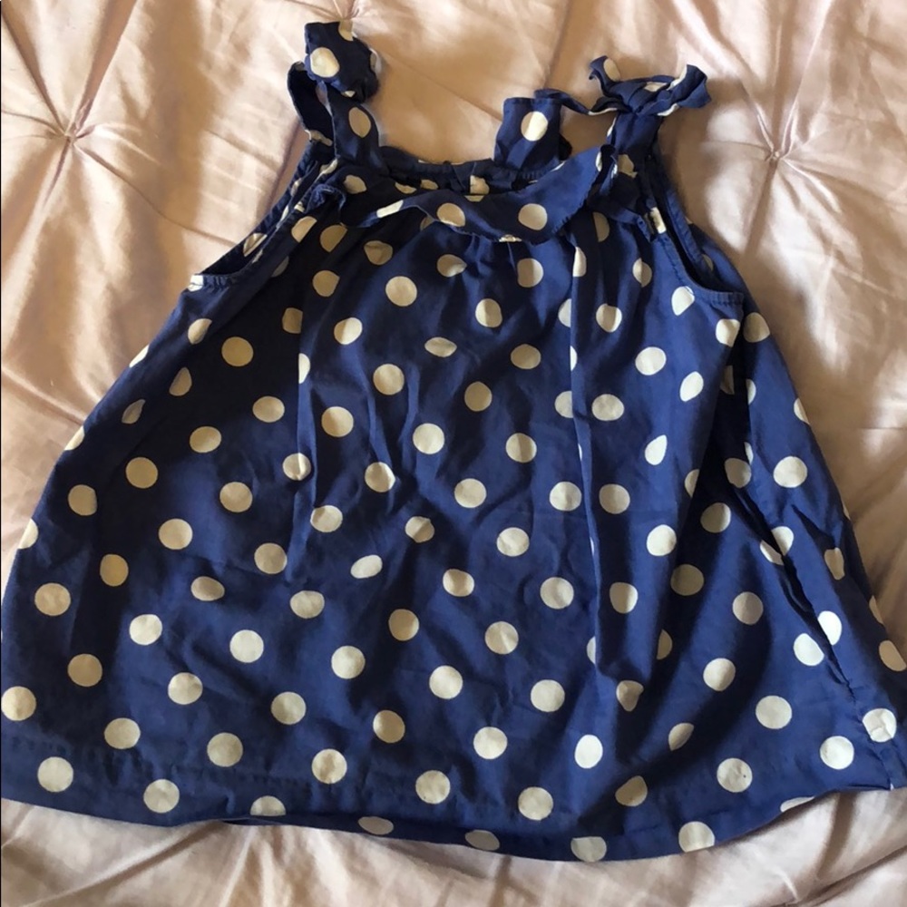 Jacadi polka dot blouse
